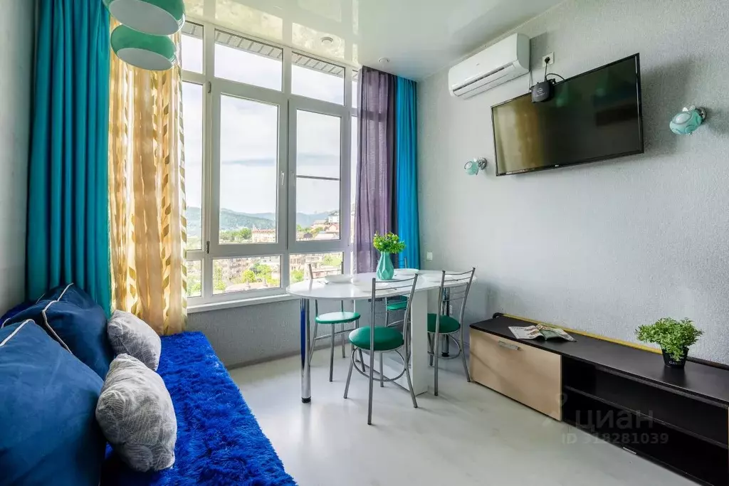 Студия Краснодарский край, Сочи Вишневая ул., 18/3 (35.0 м) - Фото 1