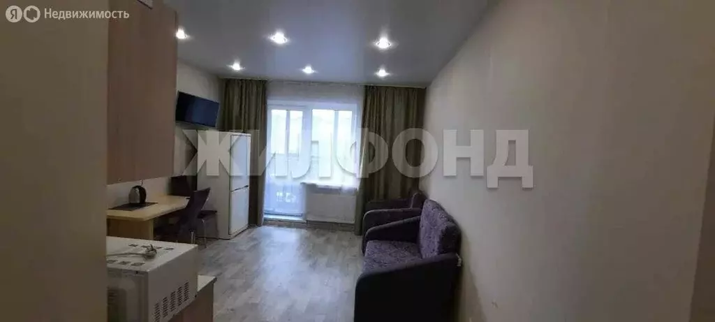 Квартира-студия: Обь, Октябрьская улица, 5 (22.7 м) - Фото 0