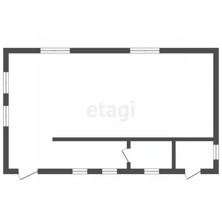Торговая площадь в Томская область, Асино 9 Мая ул., 44 (108 м) - Фото 1