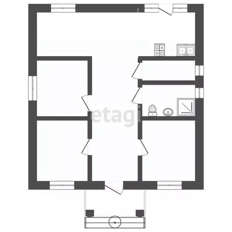 Дом в Ростовская область, Мясниковский район, Красный Крым хут. ул. ... - Фото 2