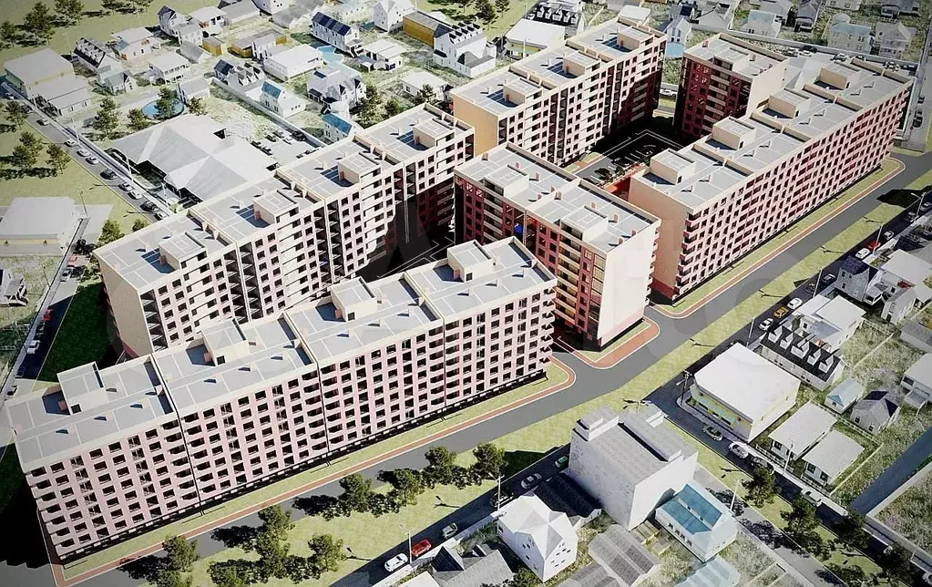 1-к. квартира, 50 м, 9/9 эт. - Фото 1