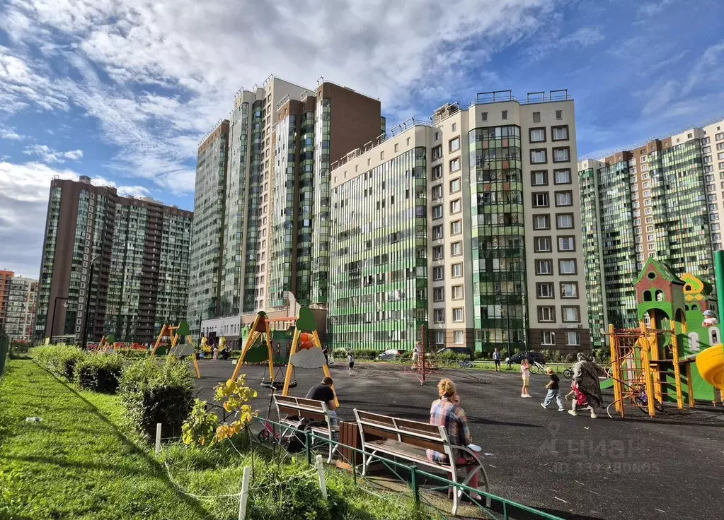 Студия Ленинградская область, Мурино Всеволожский район, бул. ... - Фото 2
