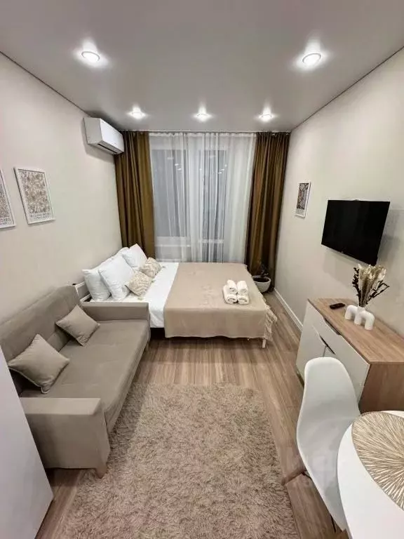 1-к кв. Татарстан, Казань ул. Родины, 26Г (20.0 м) - Фото 0