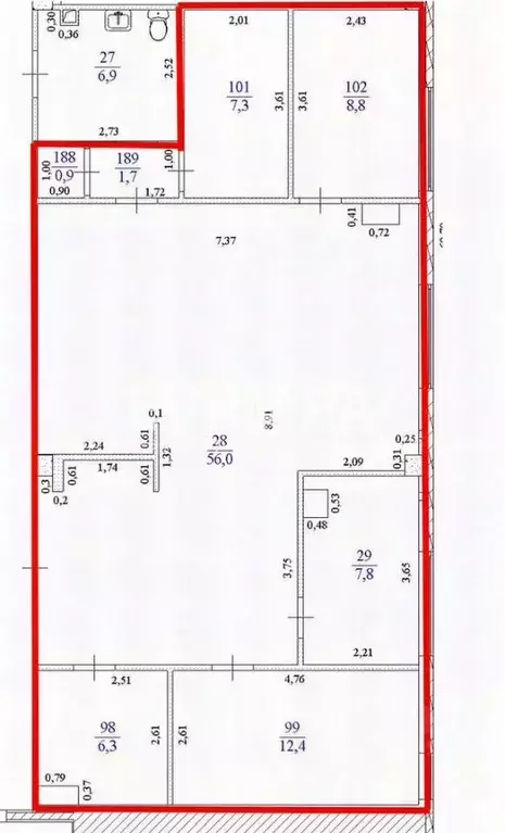 Торговая площадь в Ульяновская область, Ульяновск Ульяновский просп., ... - Фото 2