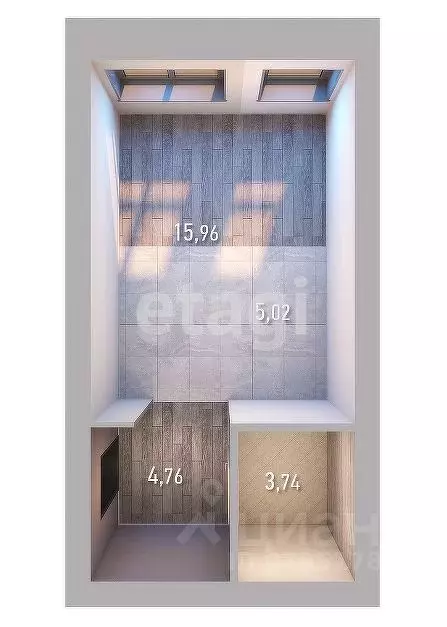 Студия Татарстан, с. Высокая Гора ул. Ирека Миннахметова, 1 (29.7 м) - Фото 2
