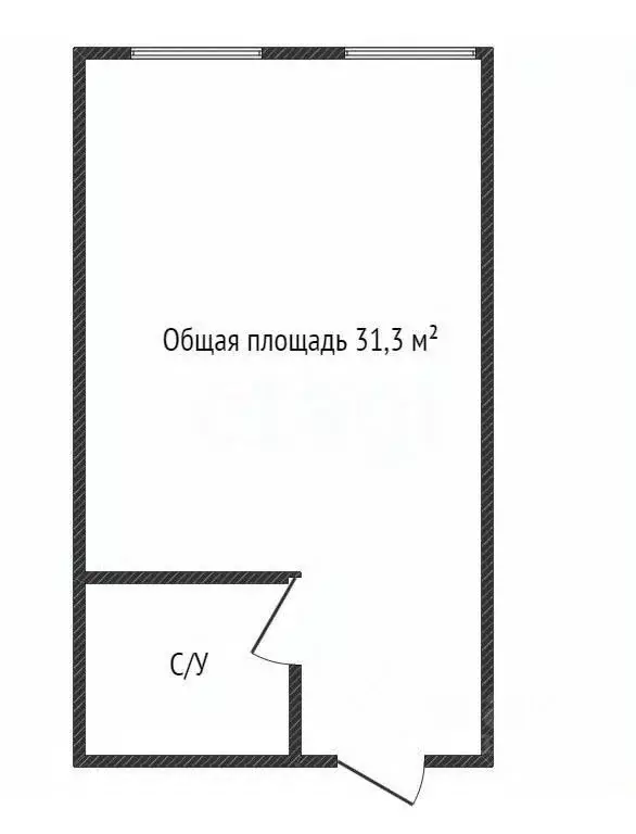 Студия Краснодарский край, Геленджик Туристическая ул., 6к4 (31.3 м) - Фото 1