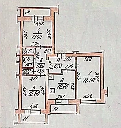 3-к кв. Чувашия, Чебоксары ул. Мате Залка, 12к2 (85.2 м) - Фото 1