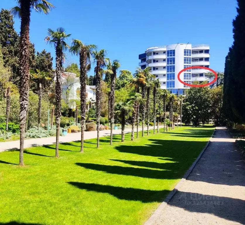 2-к кв. Крым, Ялта муниципальный округ, Кореиз пгт, парк-памятник ... - Фото 1