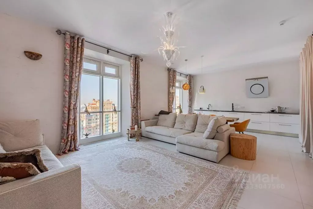 2-к кв. Москва Авиационная ул., 77 (90.0 м) - Фото 1