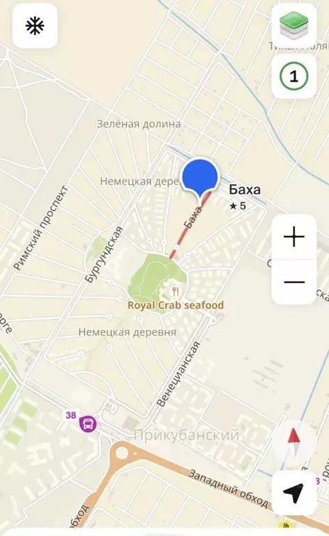 Участок в Краснодарский край, Краснодар ул. Баха, 7 (13.0 сот.) - Фото 2