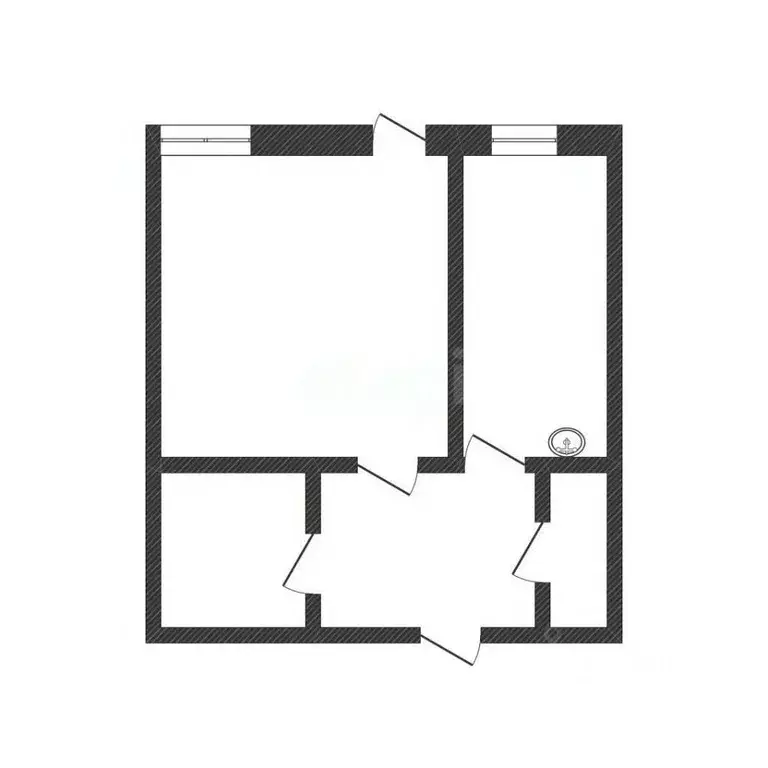 1-к кв. Курганская область, Кетовский муниципальный округ, с. Просвет ... - Фото 2