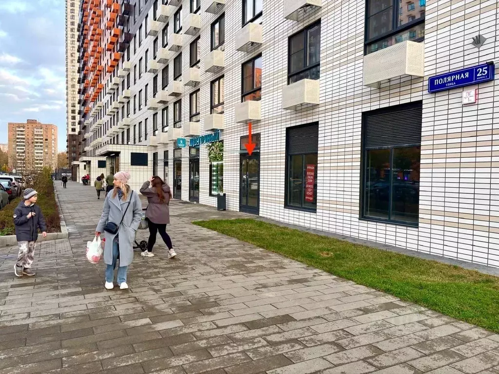 Торговая площадь в Москва Полярная ул., 25к2 (82 м) - Фото 1