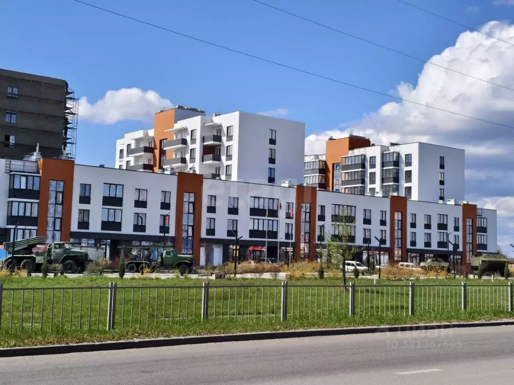 2-к кв. Воронежская область, Борисоглебск Аэродромная ул., 18Г (55.54 ... - Фото 1