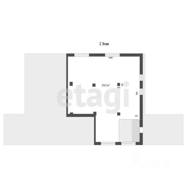 Офис в Бурятия, Улан-Удэ ул. Бабушкина, 183 (779 м) - Фото 1