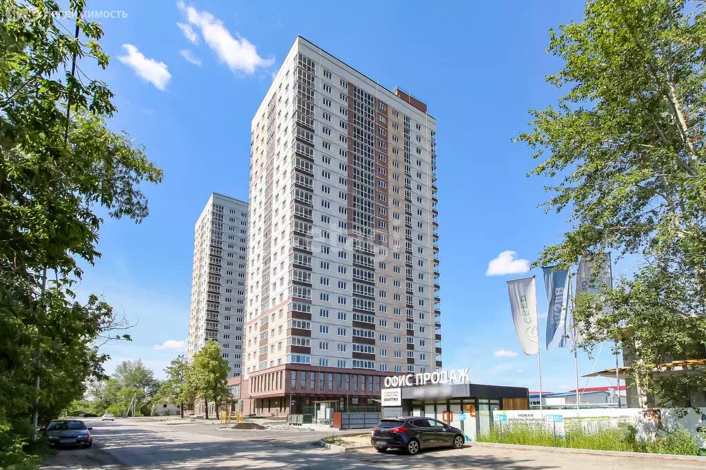 Квартира-студия: Тюмень, Дамбовская улица, 25к1 (24.2 м) - Фото 1