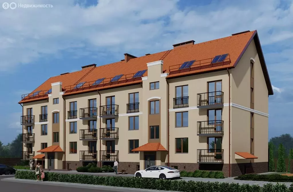 3-комнатная квартира: Калининград, улица Генерала Раевского, 5 (85.4 ... - Фото 0