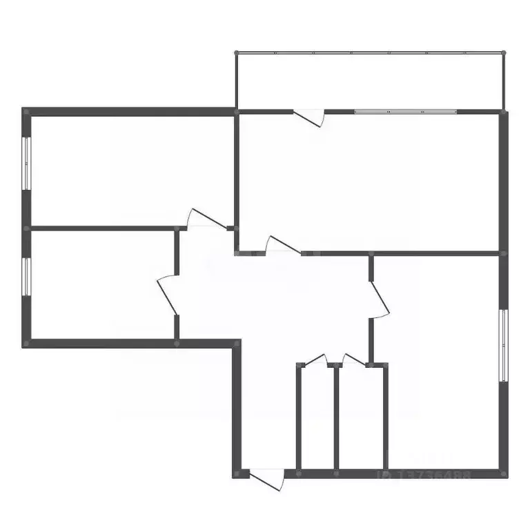 3-к кв. Амурская область, Свободный ул. Станиславского, 105с1 (60.6 м) - Фото 2