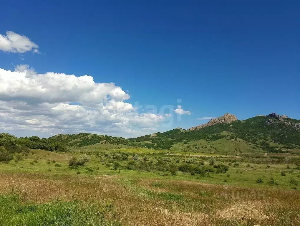 Участок в Крым, Феодосия муниципальный округ, Щебетовка пгт ул. ... - Фото 1