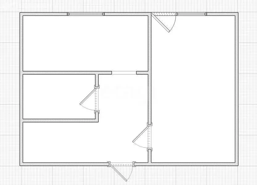 1-комнатная квартира: Ветлужский, микрорайон Победы, 3 (32.2 м) - Фото 1