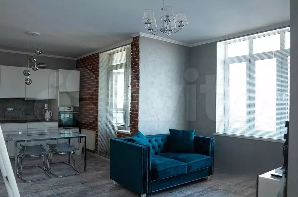 Квартира-студия, 54 м, 16/20 эт. - Фото 1