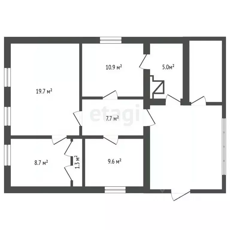 Дом в Алтайский край, Тальменский район, с. Луговое Зеленая ул., 8А ... - Фото 2