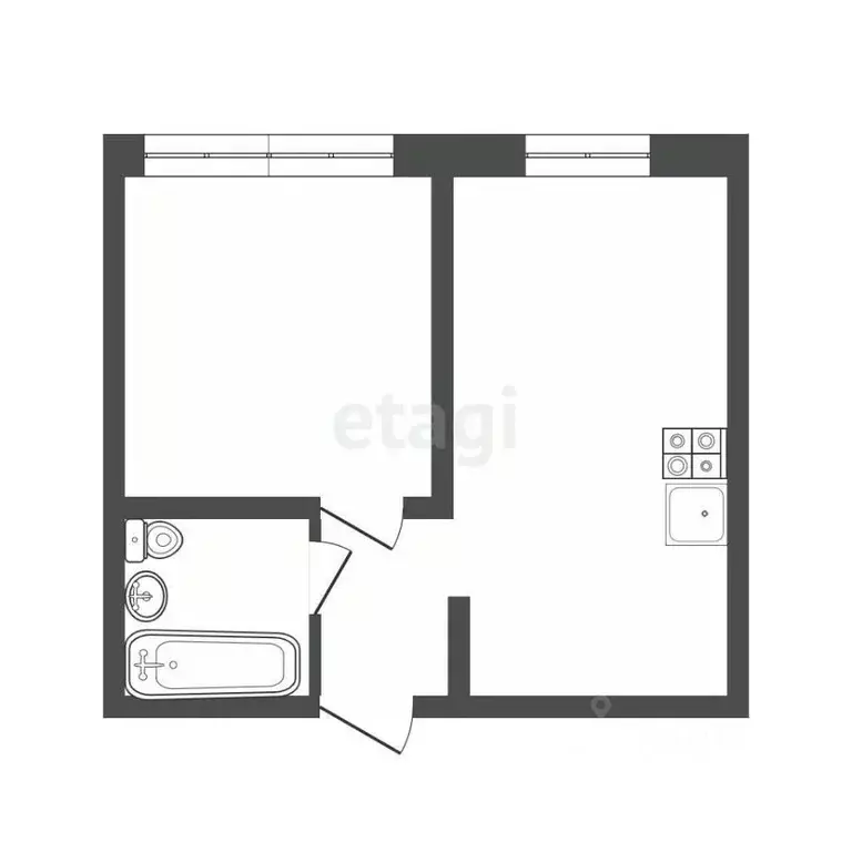 2-к кв. Москва Сосенское поселение, просп. Куприна, 30к1 (35.2 м) - Фото 2