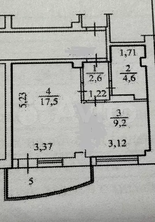 1-к. квартира, 33,9 м, 8/25 эт. - Фото 0