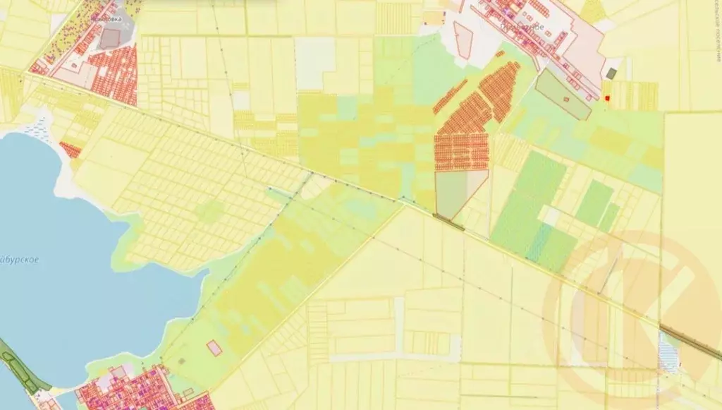 Участок в Крым, Сакский район, Штормовское с/пос, с. Приветное  (6.0 ... - Фото 2