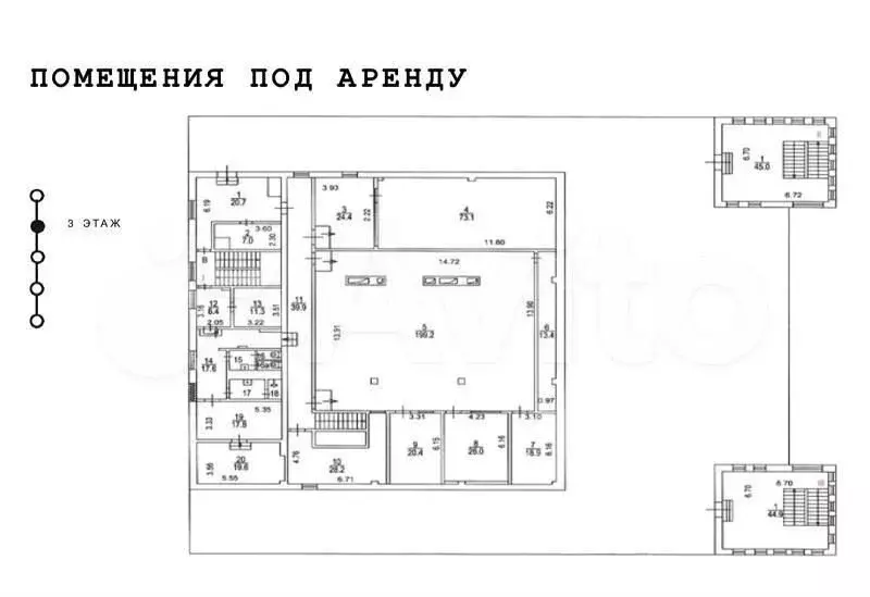 Сдам помещение свободного назначения, 1020 м - Фото 1