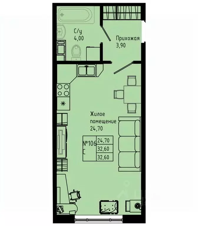 Студия Ленинградская область, Коммунар г. Гатчинский муниципальный ... - Фото 1