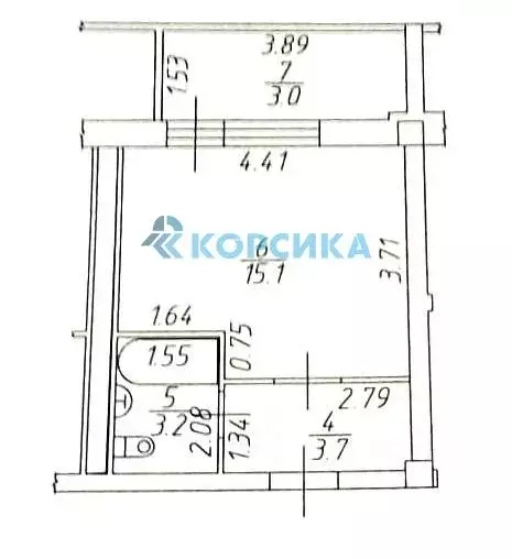 Студия Татарстан, Набережные Челны 34-й комплекс, 1блок5 (25.0 м) - Фото 0