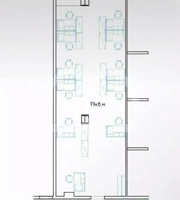 Офис в Москва Бауманская ул., 6С2 (79 м) - Фото 2
