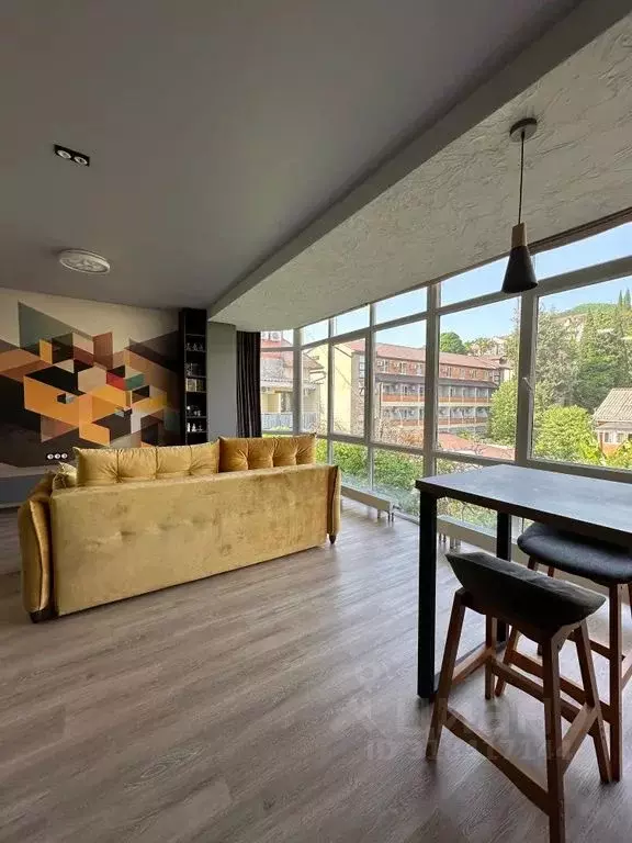 Студия Краснодарский край, Сочи ул. Лазарева, 106 (40.0 м) - Фото 0
