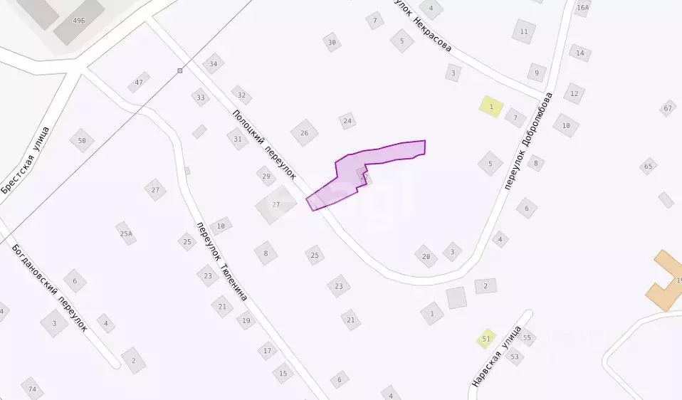 Участок в Хабаровский край, Хабаровск Полоцкий пер., 22 (8.0 сот.) - Фото 2