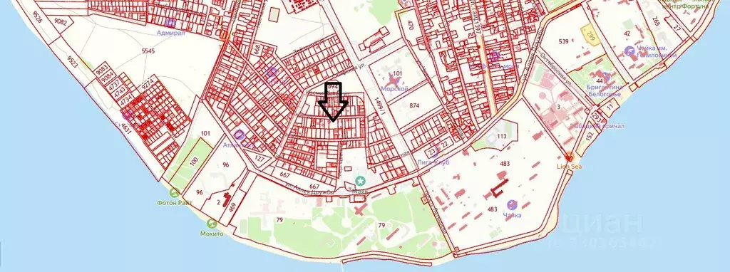 Участок в Крым, Евпатория городской округ, Заозерное пгт ул. ... - Фото 1