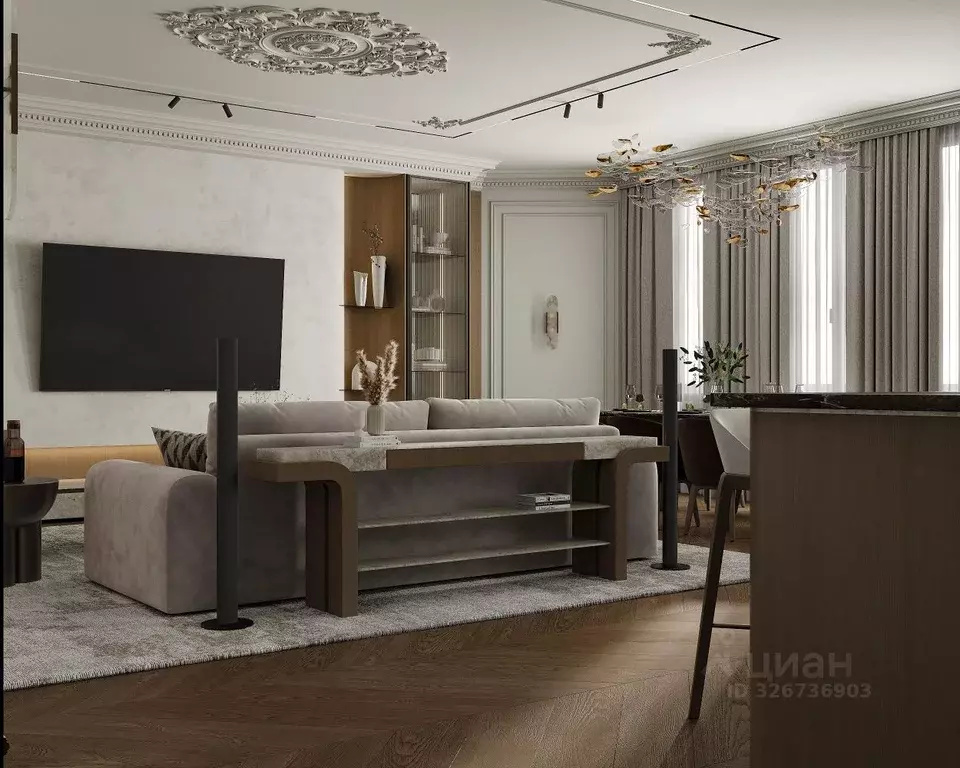 4-к кв. Москва Малый Николопесковский пер., 4 (150.0 м) - Фото 1