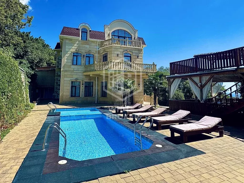 Дом в Крым, Ялта муниципальный округ, Восход пгт ул. Скалистая, 7 (631 ... - Фото 1