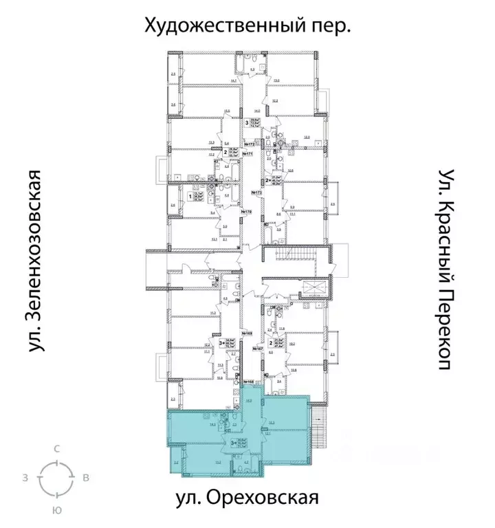 3-к кв. Нижегородская область, Нижний Новгород Смородина жилой ... - Фото 2