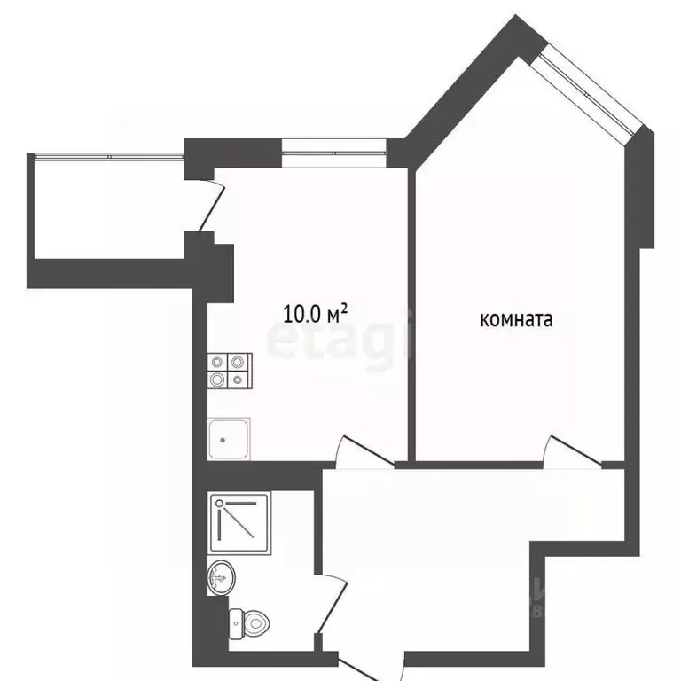 Студия Краснодарский край, Геленджик городской округ, с. Дивноморское ... - Фото 2