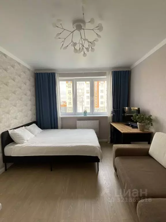 1-к кв. Калининградская область, Зеленоградск ул. Римская, 1 (34.2 м) - Фото 0