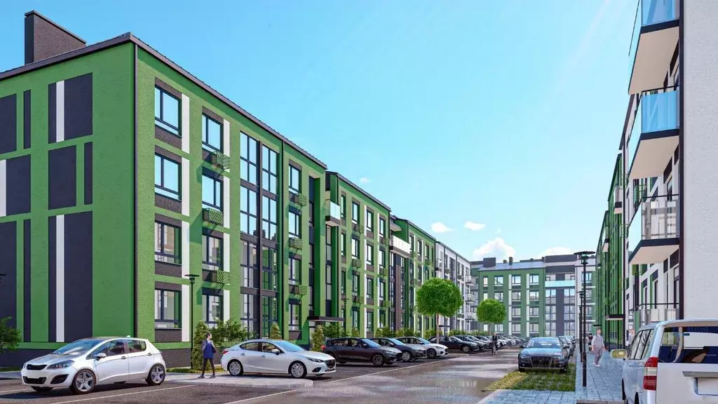 2-к кв. Калининградская область, Зеленоградск  (53.28 м) - Фото 2