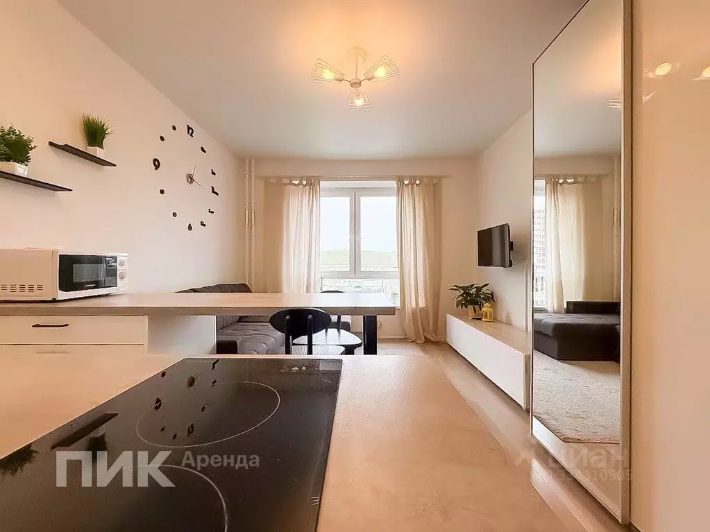 Студия Москва ул. Большое Понизовье, 3 (19.0 м) - Фото 1