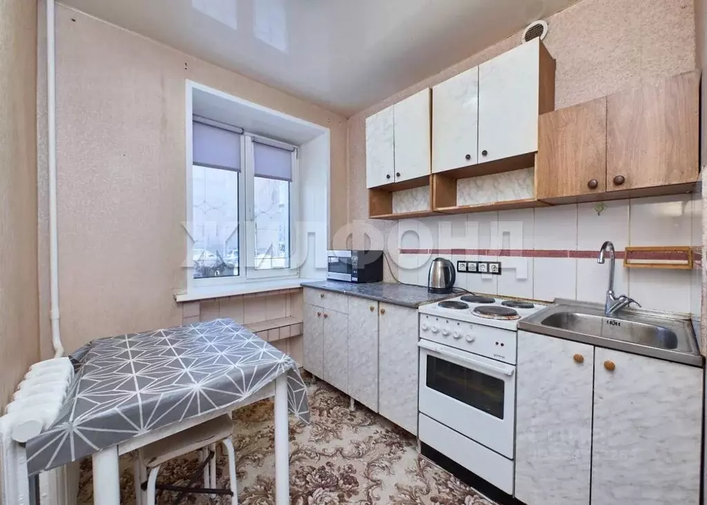 1-к кв. Новосибирская область, Новосибирск ул. Крылова, 66 (30.0 м) - Фото 1