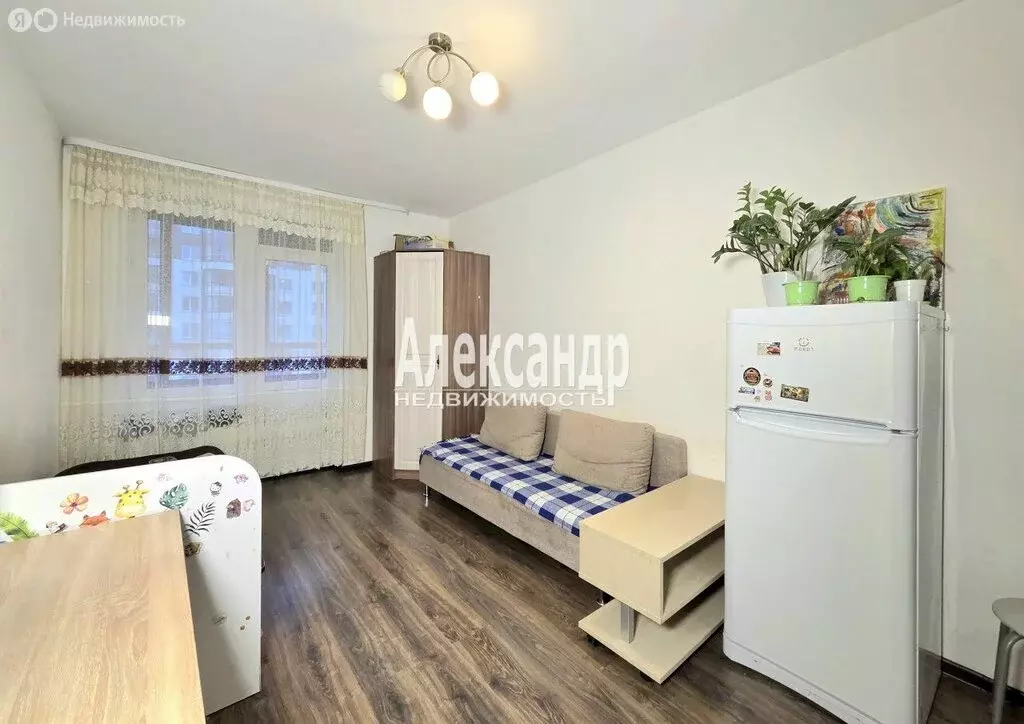 Квартира-студия: Санкт-Петербург, проспект Ветеранов, 171к5 (23.4 м) - Фото 1