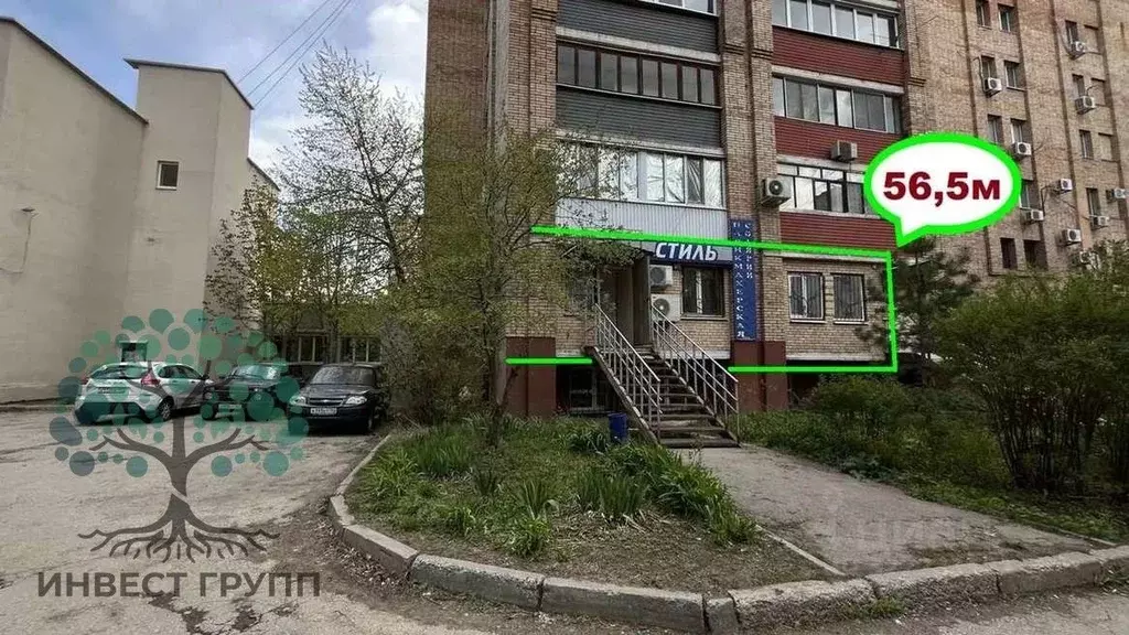 Торговая площадь в Самарская область, Самара Нагорная ул., 136А (57 м) - Фото 1