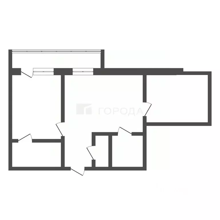 3-к кв. Алтайский край, Барнаул Парковая ул., 71 (73.0 м) - Фото 2