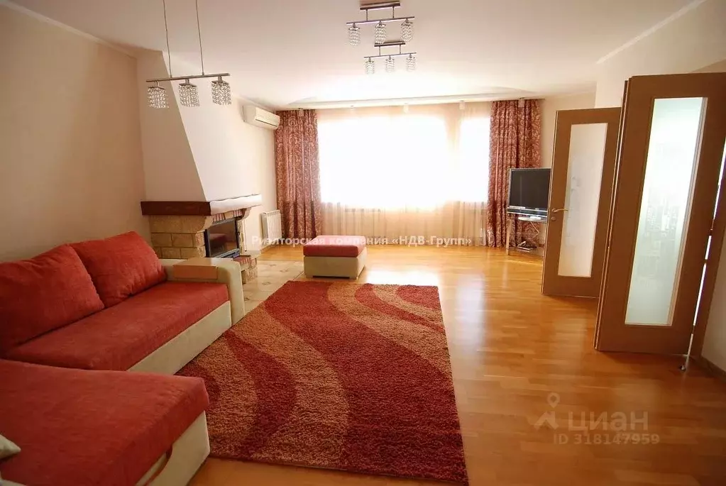 3-к кв. Хабаровский край, Хабаровск ул. Тургенева, 96к2 (110.0 м) - Фото 1