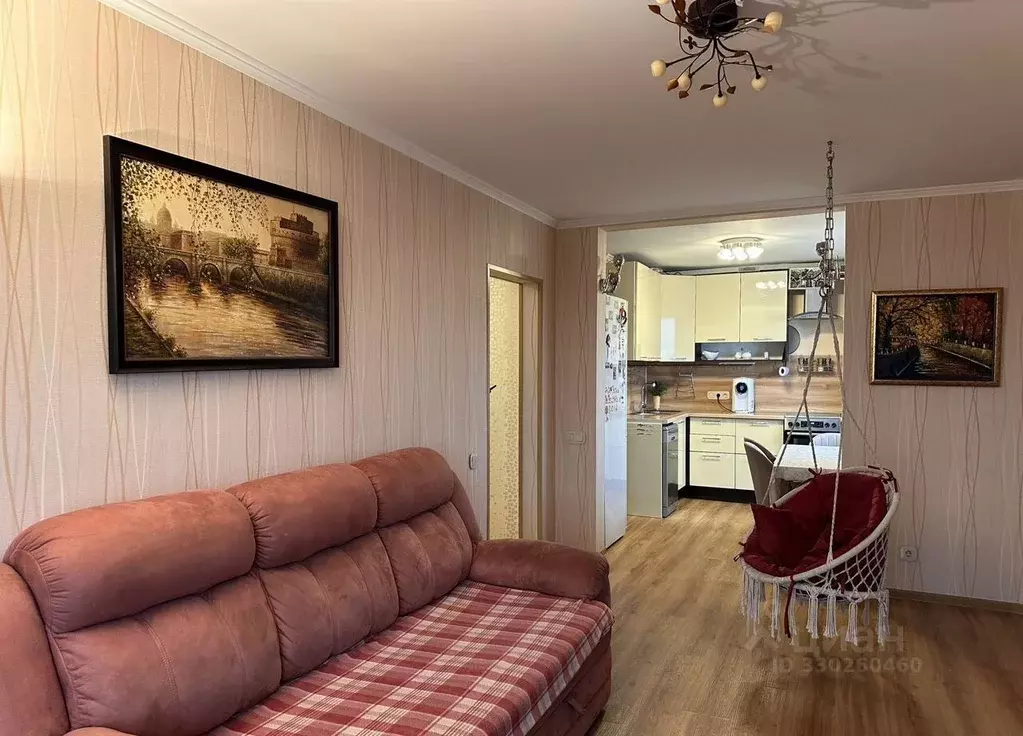 3-к кв. Санкт-Петербург ул. Лени Голикова, 52к4 (74.0 м) - Фото 1