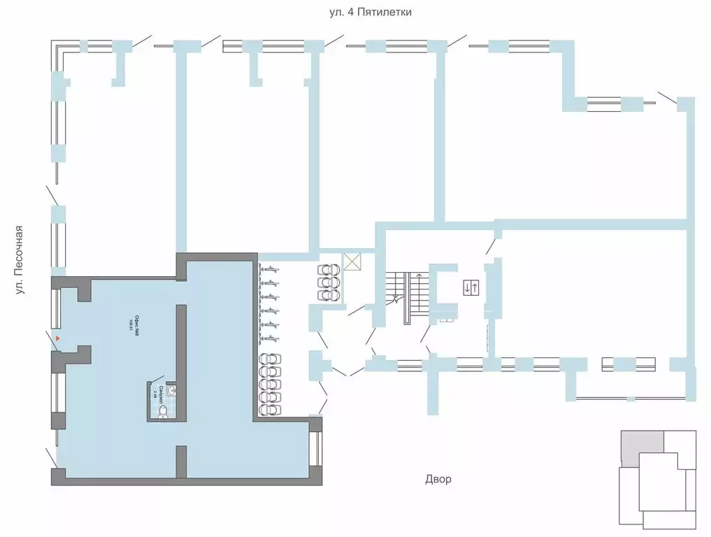 Помещение свободного назначения (109 м) - Фото 1
