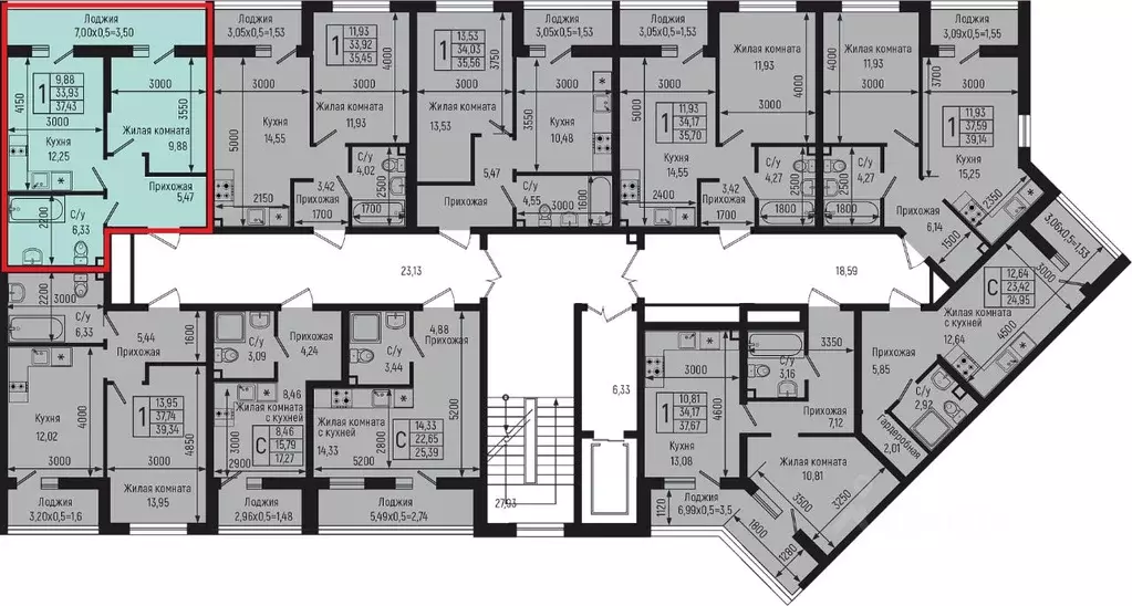 1-к кв. Краснодарский край, Туапсинский муниципальный округ, с. Небуг ... - Фото 2